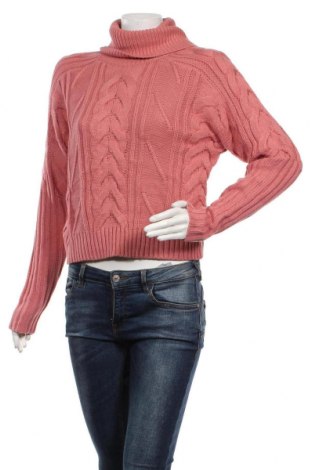 Дамски пуловер NA-KD, Размер XS, Цвят Розов, Акрил, Цена 71,40 лв.