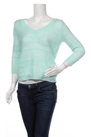 Дамски пуловер New York & Company, Размер S, Цвят Зелен, 65% акрил, 30% полиамид, 5% мохер, Цена 31,92 лв.