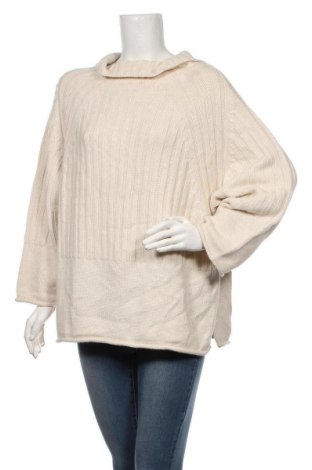 Дамски пуловер Oui, Размер S, Цвят Бял, 50% вълна, 50% акрил, Цена 47,88 лв.