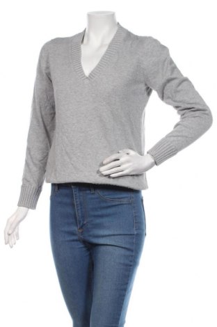 Дамски пуловер S.Oliver, Размер L, Цвят Сив, Памук, Цена 50,40 лв.
