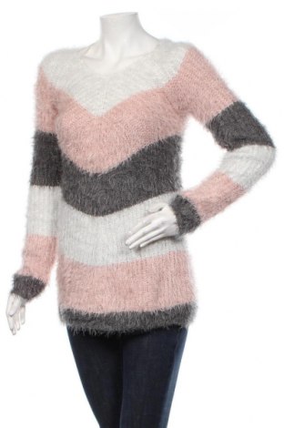 Дамски пуловер Takko Fashion, Размер M, Цвят Многоцветен, 54% полиамид, 46% акрил, Цена 30,24 лв.