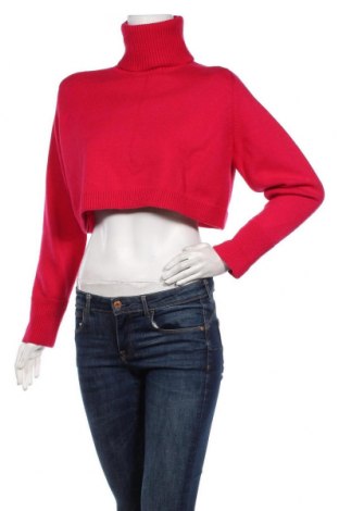 Γυναικείο πουλόβερ Zara, Μέγεθος S, Χρώμα Κόκκινο, 53% βισκόζη, 27% πολυεστέρας, 20% πολυαμίδη, Τιμή 10,18 €