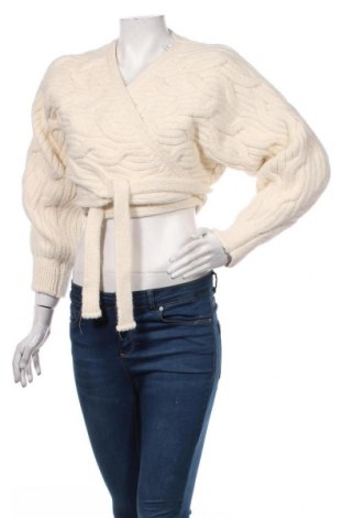 Pulover de femei Zara, Mărime S, Culoare Ecru, Preț 105,26 Lei