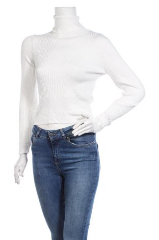 Damski sweter Zara, Rozmiar L, Kolor Biały, 72% wiskoza, 28% poliamid, Cena 102,35 zł