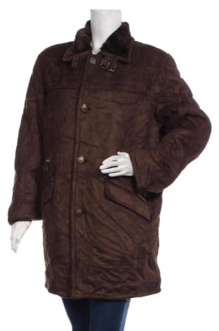 Дамско палто AE, Размер M, Цвят Кафяв, 45% полиестер, 45% други материали, 10% памук, Цена 49,14 лв.