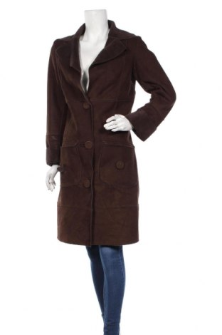 Дамско палто Affinites by Armand Thiery, Размер S, Цвят Кафяв, 100% полиестер, Цена 49,35 лв.