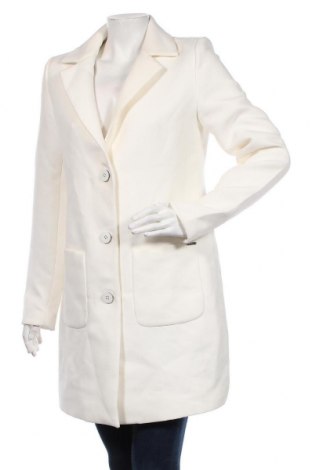 Дамско палто Guess, Размер M, Цвят Екрю, Полиестер, Цена 258,30 лв.