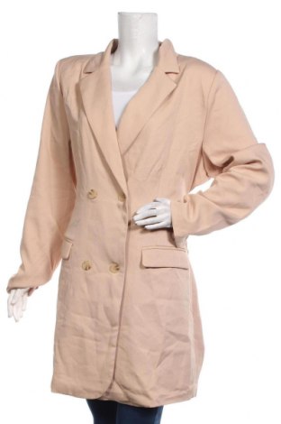 Дамско палто In the style, Размер XXL, Цвят Бежов, Полиестер, Цена 74,25 лв.