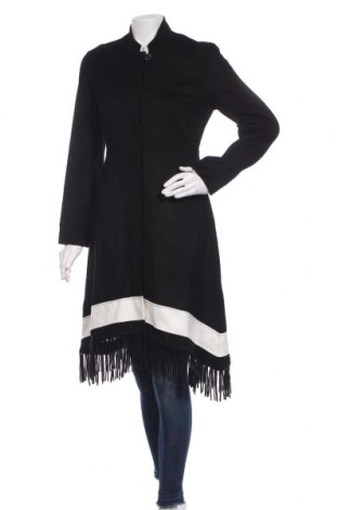 Palton de femei Maje, Mărime S, Culoare Negru, 70% lână, 30% viscoză, Preț 954,44 Lei