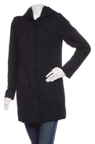 Дамско палто ONLY, Размер M, Цвят Черен, 85% полиестер, 15% памук, Цена 81,75 лв.
