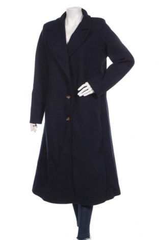 Γυναικείο παλτό Rodier, Μέγεθος XL, Χρώμα Μπλέ, 90% πολυεστέρας, 10% μαλλί, Τιμή 200,01 €