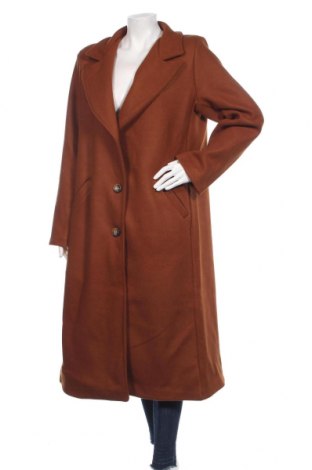 Γυναικείο παλτό Rodier, Μέγεθος XL, Χρώμα Καφέ, 90% πολυεστέρας, 10% μαλλί, Τιμή 200,01 €