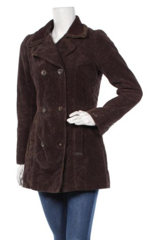 Дамско палто S.Oliver, Размер S, Цвят Кафяв, Памук, Цена 53,55 лв.