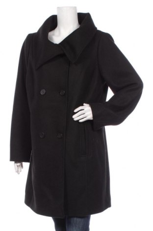 Дамско палто S.Oliver, Размер XL, Цвят Черен, 62% полиакрил, 34% полиестер, 4% вълна, Цена 95,55 лв.