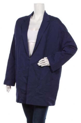 Дамско палто ZAPA, Размер XL, Цвят Син, 99% памук, 1% еластан, Цена 433,30 лв.