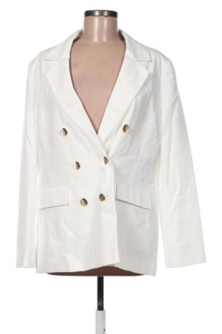 Дамско сако Miss Selfridge, Размер L, Цвят Бял, 91% полиестер, 9% еластан, Цена 111,75 лв.