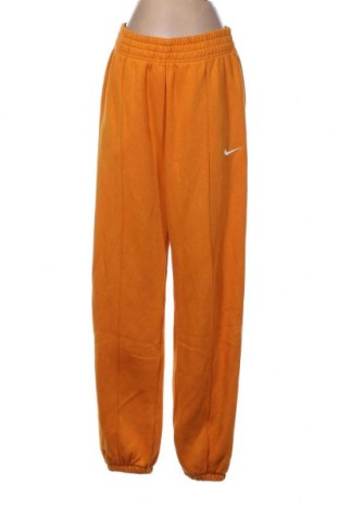 Damen Sporthose Nike, Größe S, Farbe Gelb, 80% Baumwolle, 20% Polyester, Preis 52,14 €
