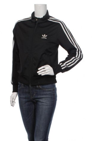 Damen Sportoberteil Adidas Originals, Größe M, Farbe Schwarz, Polyester, Preis 47,32 €