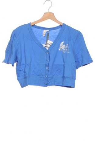 Pulover cu nasturi pentru copii Garcia, Mărime 15-18y/ 170-176 cm, Culoare Albastru, Bumbac, Preț 92,11 Lei