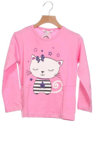 Детска пижама, Размер 5-6y/ 116-122 см, Цвят Розов, Памук, Цена 19,50 лв.
