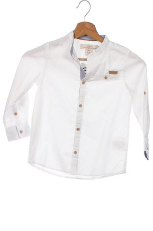 Kinderhemd H&M L.O.G.G., Größe 5-6y/ 116-122 cm, Farbe Weiß, Baumwolle, Preis 15,31 €