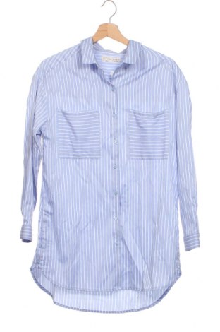 Детска риза Zara, Размер 12-13y/ 158-164 см, Цвят Син, Цена 22,00 лв.