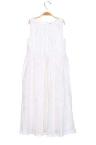 Kinderkleid Jacadi, Größe 6-7y/ 122-128 cm, Farbe Weiß, 97% Baumwolle, 3% Elastan, Preis 57,60 €