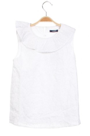 Kinderkleid Okaidi, Größe 9-10y/ 140-146 cm, Farbe Weiß, Baumwolle, Preis 18,94 €