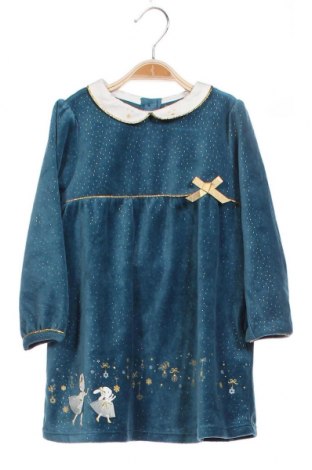 Kinderkleid Sergent Major, Größe 3-4y/ 104-110 cm, Farbe Blau, 75% Baumwolle, 25% Polyester, Preis 30,23 €