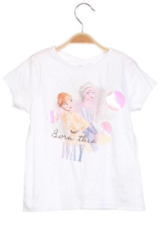 Dětské tričko  Disney, Velikost 5-6y/ 116-122 cm, Barva Bílá, Bavlna, Cena  264,00 Kč