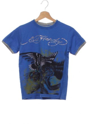 Dětské tričko  Ed Hardy, Velikost 11-12y/ 152-158 cm, Barva Modrá, Bavlna, Cena  1 180,00 Kč