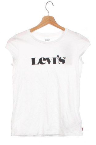 Kinder T-Shirt Levi's, Größe 11-12y/ 152-158 cm, Farbe Weiß, Baumwolle, Preis 24,33 €