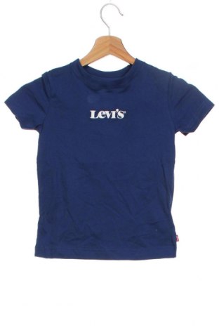 Детска тениска Levi's, Размер 4-5y/ 110-116 см, Цвят Син, Памук, Цена 31,20 лв.
