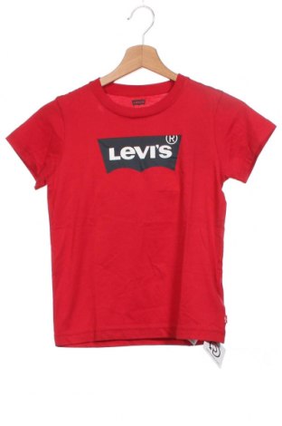 Dětské tričko  Levi's, Velikost 6-7y/ 122-128 cm, Barva Červená, Bavlna, Cena  470,00 Kč