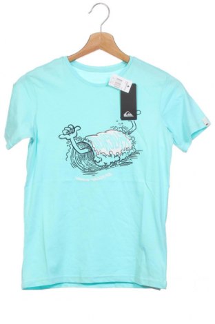 Kinder T-Shirt Quiksilver, Größe 9-10y/ 140-146 cm, Farbe Blau, Baumwolle, Preis 15,16 €
