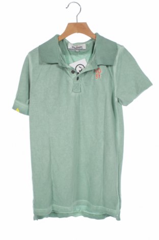 Детска тениска Vingino, Размер 11-12y/ 152-158 см, Цвят Зелен, 100% памук, Цена 22,00 лв.
