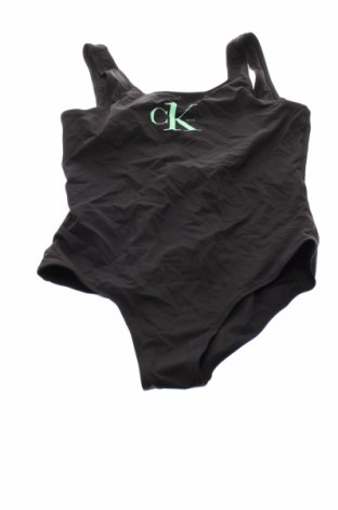 Kinderbadeanzug Calvin Klein, Größe 14-15y/ 168-170 cm, Farbe Schwarz, 83% Polyamid, 17% Elastan, Preis 60,90 €