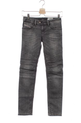 Dziecięce jeansy Diesel Kids, Rozmiar 9-10y/ 140-146 cm, Kolor Szary, 98% bawełna, 2% elastyna, Cena 140,74 zł