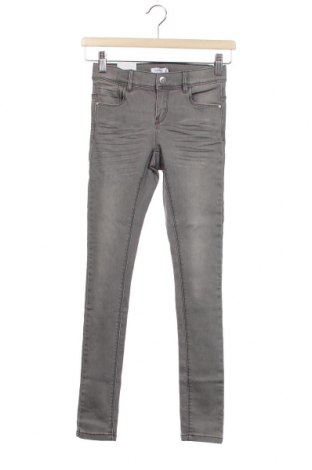 Dziecięce jeansy Name It, Rozmiar 10-11y/ 146-152 cm, Kolor Szary, 75% bawełna, 23% poliester, 2% elastyna, Cena 117,95 zł