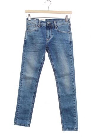 Dziecięce jeansy Pepe Jeans, Rozmiar 9-10y/ 140-146 cm, Kolor Niebieski, 97% bawełna, 3% elastyna, Cena 257,88 zł