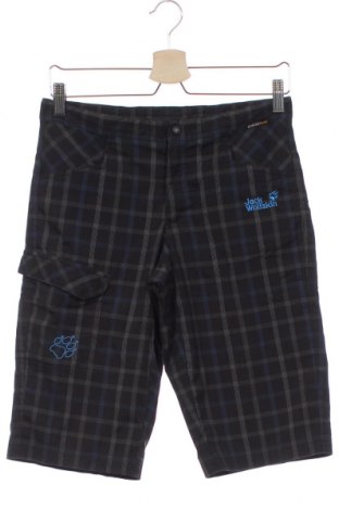 Детски къс панталон Jack Wolfskin, Размер 13-14y/ 164-168 см, Цвят Черен, 95% полиестер, 5% еластан, Цена 17,20 лв.