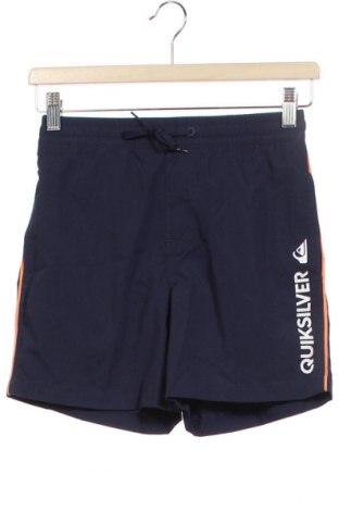 Pantaloni scurți pentru copii Quiksilver, Mărime 11-12y/ 152-158 cm, Culoare Albastru, Poliester, Preț 116,45 Lei