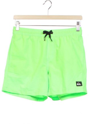 Детски къс панталон Quiksilver, Размер 14-15y/ 168-170 см, Цвят Зелен, Полиестер, Цена 35,40 лв.