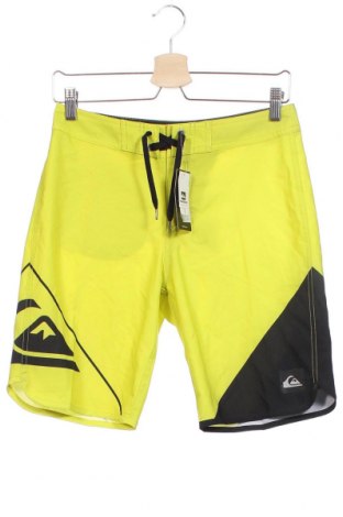 Kinder Shorts Quiksilver, Größe 13-14y/ 164-168 cm, Farbe Gelb, 92% Polyester, 8% Elastan, Preis 24,90 €