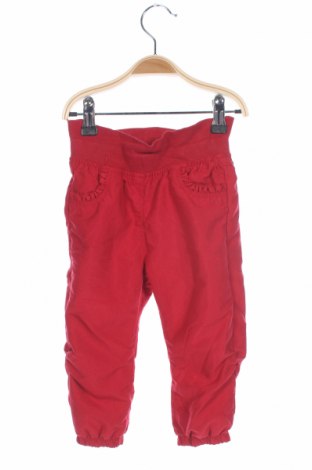 Детски панталон Baby Club, Размер 12-18m/ 80-86 см, Цвят Червен, Полиестер, Цена 35,70 лв.