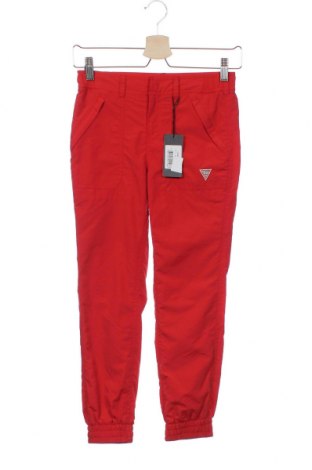 Kinderhose Guess, Größe 7-8y/ 128-134 cm, Farbe Rot, Polyamid, Preis 56,52 €