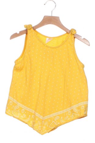Детски потник Zara, Размер 7-8y/ 128-134 см, Цвят Жълт, Памук, Цена 14,00 лв.