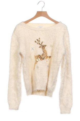 Детски пуловер Bel&Bo, Размер 10-11y/ 146-152 см, Цвят Екрю, 55% полиестер, 45% акрил, Цена 21,00 лв.