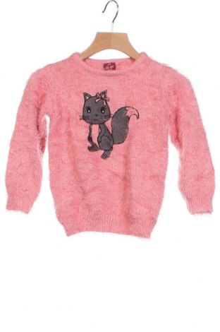 Детски пуловер Kiki & Koko, Размер 18-24m/ 86-98 см, Цвят Розов, 65% полиамид, 35% акрил, Цена 21,00 лв.