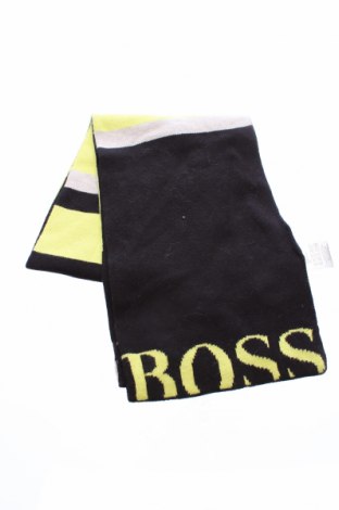 Детски шал Hugo Boss, Цвят Жълт, 85% памук, 15% вълна, Цена 111,75 лв.